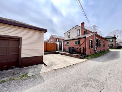 Garage and off street parking space; alley access