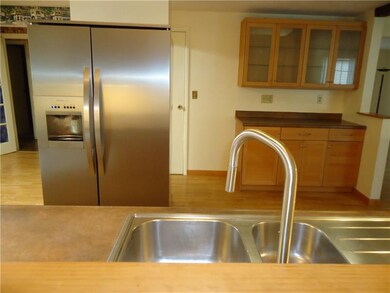 Two door refrigerator with ice and water dispenser