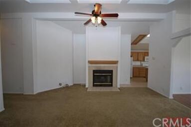 Living room. Dining room is on the right and hallw