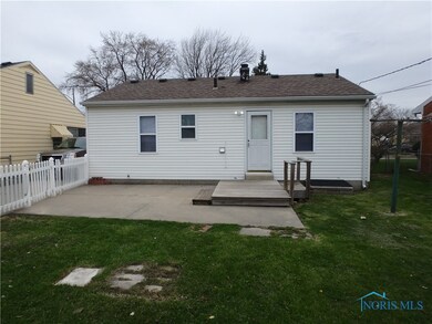 Rear of home and nice patio