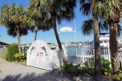Entrance to East Pass Towers Marina