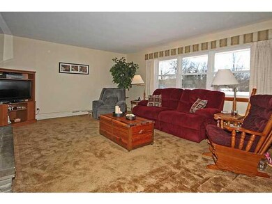 Living Room Southern facing window makes this room