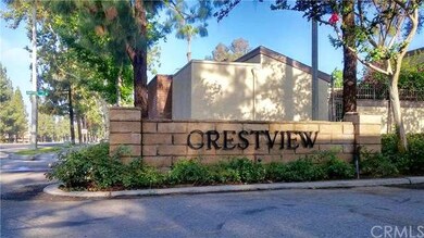 Crest View entry from Central Ave. 