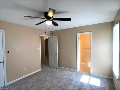 Master bedroom with en-suite full bath.