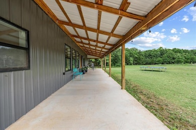 View of front porch
