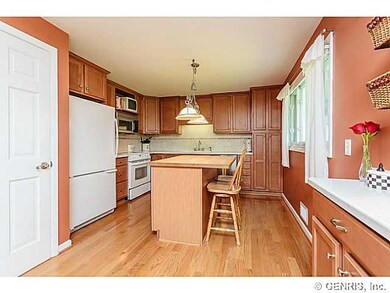 Kitchen. Attractive and convenient kitchen with ma