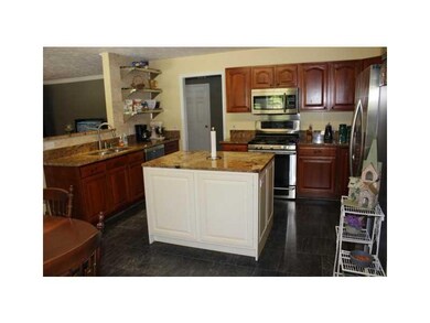 Kitchen. Island conveys.  What a great space...