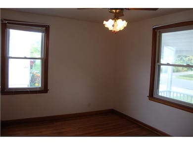 Bedroom Hardwood floors in downstairs bedrooms!