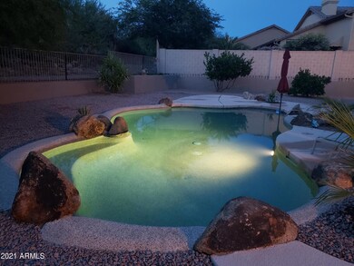 Sunset View of Pool