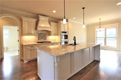 Kitchen With Beautiful Granite Countertops