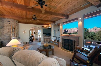 Warm Living Room with Views