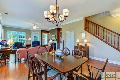Living and Dinning room. Gas Fireplace, powder roo