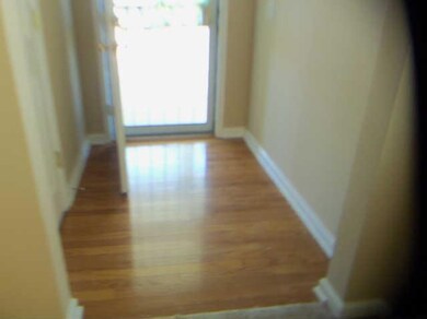 Hardwood at entry