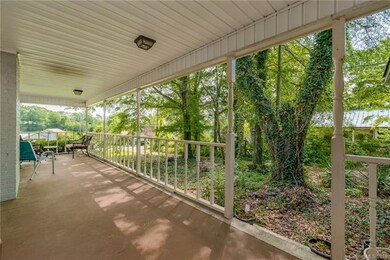 Other side of wrap around porch