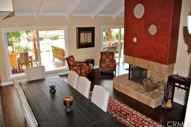 Open, flowing floorplan wraps around a central fir