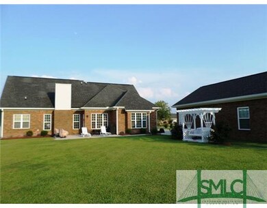 Exterior Back. There is a 7-zoned irrigation syste