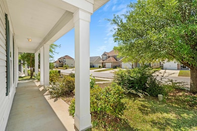 View of patio featuring covered porch and a reside
