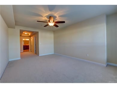 View from Master Bedroom suite towards Master bath