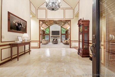 Foyer view from front door. Photo is virtually sta