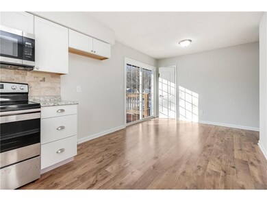 The dining area is in the 18 x 9 kitchen and has n