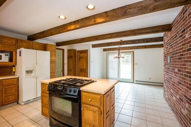 Large eating area with access to the...