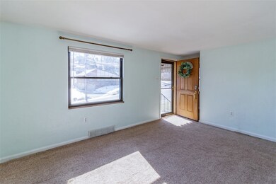 Front entrance has keyless entry as well as a ring