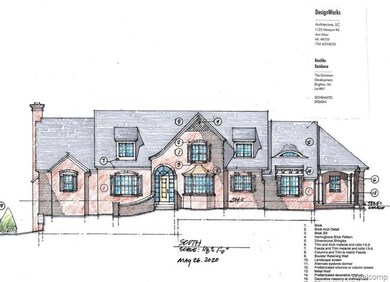 Back view of potential home.