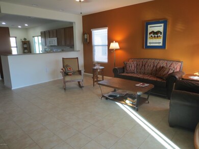 View of kitchen from livingroom