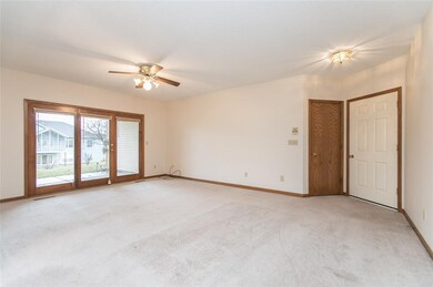 Front Entrance & Living Room