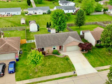 Great yard with partial fence.