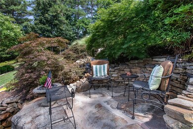 View of patio / waterfall