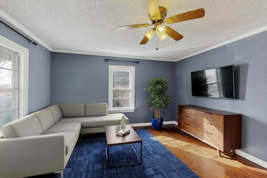 Living room , original wood  floors