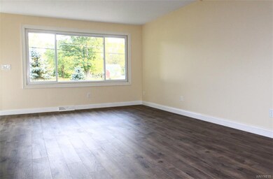Living room - beautiful picture window overlooking