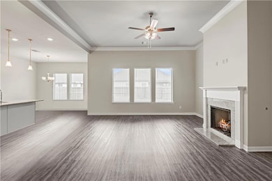 Living Room/ Gas Fireplace