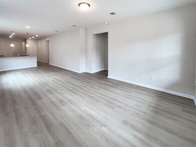 The Cardinal II- Family Room. Home under construct