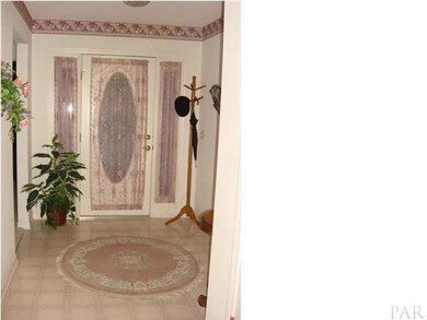 ...and a spacious foyer on the other side