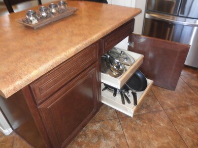 PULL OUT DRAWERS IN KITCHEN