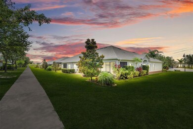 Surrounded by beautiful greenery, the spacious backyard provides a tranquil setting perfect for relaxing, gardening, or outdoor entertaining.