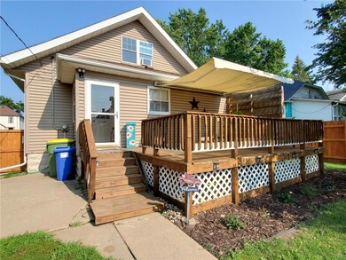 Backyard deck- newly stained