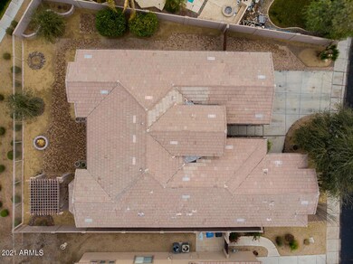 aerial top of home