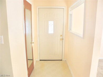 Hall closet in entryway