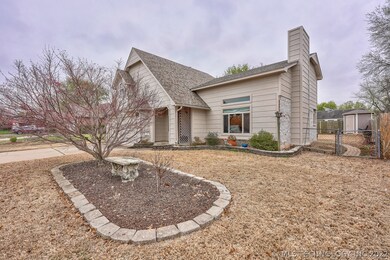 Another view of the landscaping and the matching s