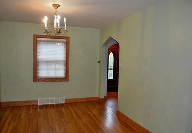 Dining Room:  The dining room has beautiful hardwo