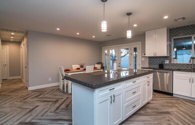 Island in Kitchen