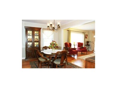 Dining Room with beautiful hardwood floors