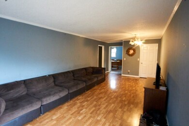 Large living room and dining area combination