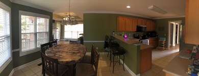 Kitchen with plenty of storage and Corian Countertops!