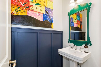 Downstairs half bath