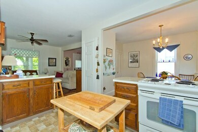 View from Kitchen of Open Floor plan...