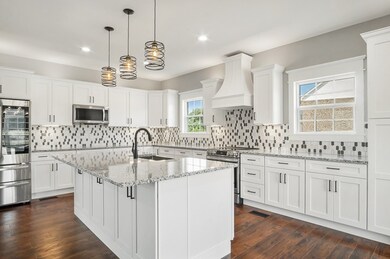Amazing Eat-in kitchen with granite island